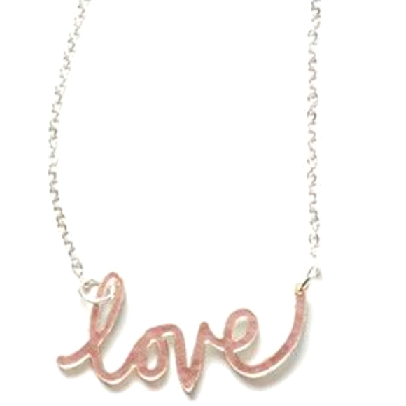 New Color By Amber Love Necklace - Picture 1 of 3